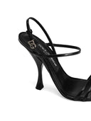 Dolce & Gabbana 105mm Leather Ankle Strap Sandals