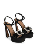 Dolce & Gabbana Jeweled Buckle Sandals