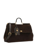 Borsa tote My Sicily in pelle scamosciata di Dolce & Gabbana