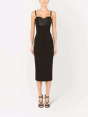 Dolce & Gabbana Midi Dress With Cut Out Detail