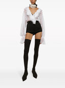 ドルチェ＆ガッバーナ フリル クロップ ブラウス