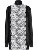 Dolce & Gabbana Blouse With Lace Appliqué