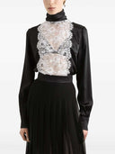 Dolce & Gabbana Blouse With Lace Appliqué