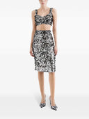 Dolce & Gabbana Sequined Crop Top
