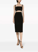 Dolce & Gabbana Sequined Crop Top
