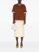 Prada Layered Cotton T Shirt