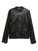 Dolce & Gabbana Lammleder-Reißverschlussjacke
