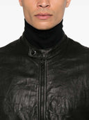 Dolce & Gabbana Lammleder-Reißverschlussjacke