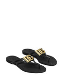 Dolce & Gabbana Flip Flops With Applique