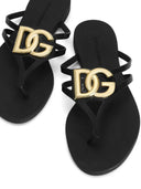 Dolce & Gabbana Flip Flops With Applique
