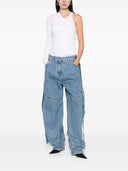 Attico Knotted Jeans