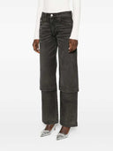 The Attico Black Cotton Jeans