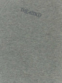 The Attico Gray Cotton Sweatshirt