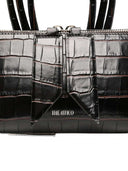 La mini borsa del venerdì Attico con effetto coccodrillo