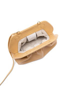 Themoire Bios medium clutch met plooien
