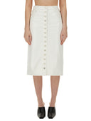 Courreges Skirt With Buttons