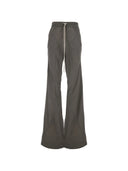 Rick Owens broek met wijde pijpen en trekkoord