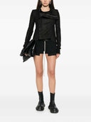 Rick Owens Mist Colored Drawstring Shorts