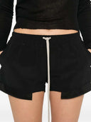 Rick Owens Mist Colored Drawstring Shorts
