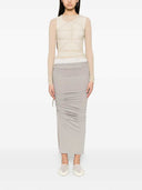 Rick Owens Edfu geraffter Rock mit Kordelzug
