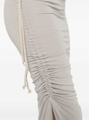 Rick Owens Edfu geraffter Rock mit Kordelzug