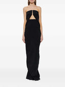 Rick Owens Strapless Cutout Maxi Dress