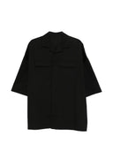 Rick Owens Shirt With Flap Pocket And Camp Collar