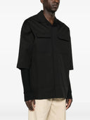 Rick Owens Shirt With Flap Pocket And Camp Collar
