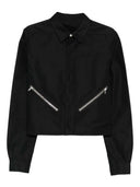 Rick Owens Zip Up Shirt Jacket