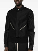 Rick Owens Zip Up Shirt Jacket
