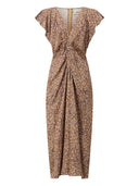 Marant Lyndsay Midi Dress With Ruffles