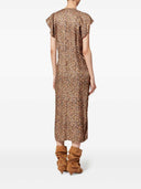 Marant Lyndsay Midi Dress With Ruffles