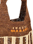 Gestreifte Umhängetasche von Marant
