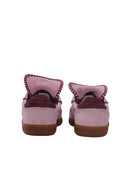 Alohas Tb.490 Club Suede Pink Leather Sneakers Altezza Tacco 2 Cm