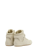 Marant High Top Suede Sneakers