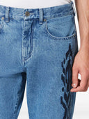 Marant Lewys Jeans mit Stickerei