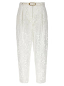 Pantaloni di Zimmermann "Natura Cropped Barrell"