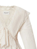 Marant étoile Damienne Ruffled Blouse