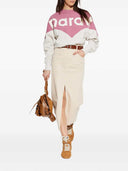 Marant étoile Houston Sweatshirt With Color Block Design