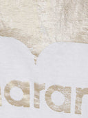 Marant étoile Zewel Linen T Shirt With Print