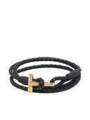 Bracciale con logo intrecciato Tom Ford