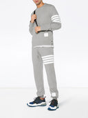 Pantaloni sportivi a righe Thom Browne con 4 barre