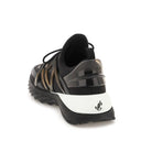 Jimmy Choo Leather And Fabric Sneakers