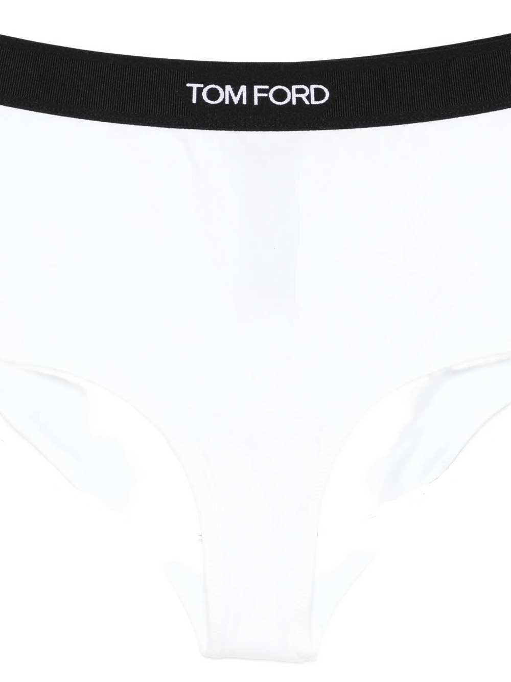 Tom Ford slip met logo-tailleband