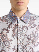 Etro Paisley skjorte med bladtrykk