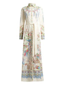 Etro Floral Print Shirt Dress