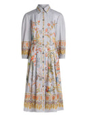 Etro Floral Print Shirt Dress