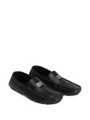 Dolce & Gabbana – Leder-Loafer mit Logo-Plakette