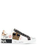 Dolce & Gabbana Portofino Print Sneakers