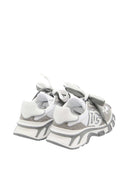 Dolce & Gabbana Nylon And Calfskin Sneakers With Dg Patch: